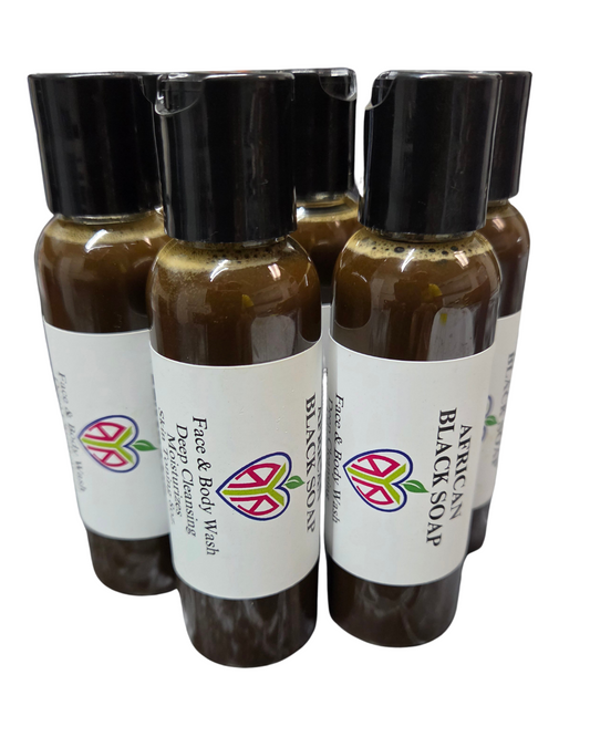 Liquid African Black Soap