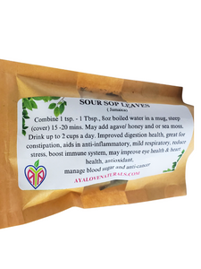 Sour Sop Tea Leaves